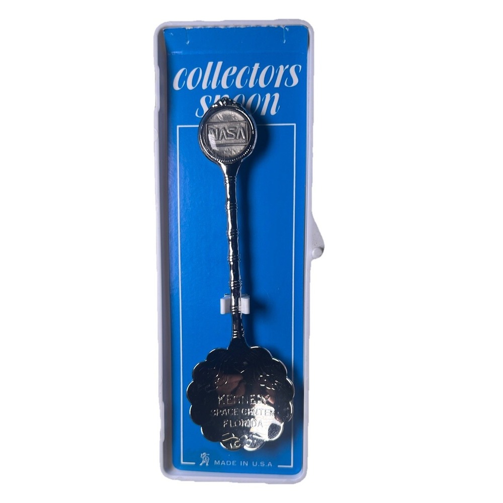 NASA Kennedy Space Center Florida Vintage Souvenir Spoon Collectible